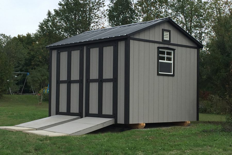 Double Storage Shed