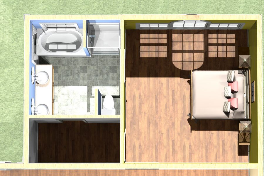 Small Bunkhouse Floor Plan