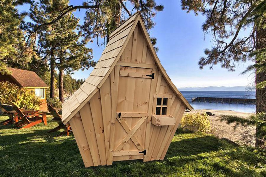Special Designed Small Shed or Outhouse