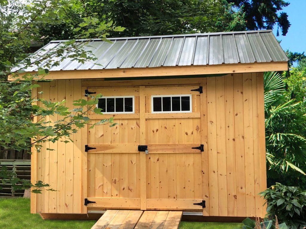 Kiln Dried 10x12 Salt Box Shed Sheds Quebec West Quebec Shed Company