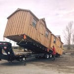 Delivery of Mennonite Sheds
