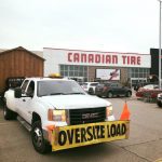 West Quebec Mennonite Shed being delivered to Canadian Tire